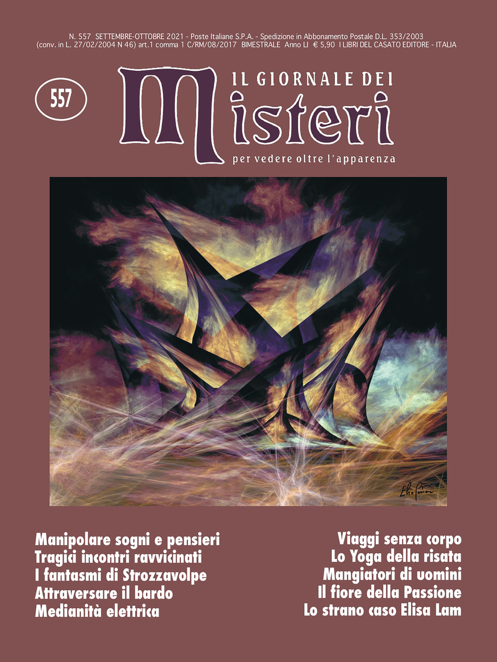 Il giornale dei misteri. Vol. 557