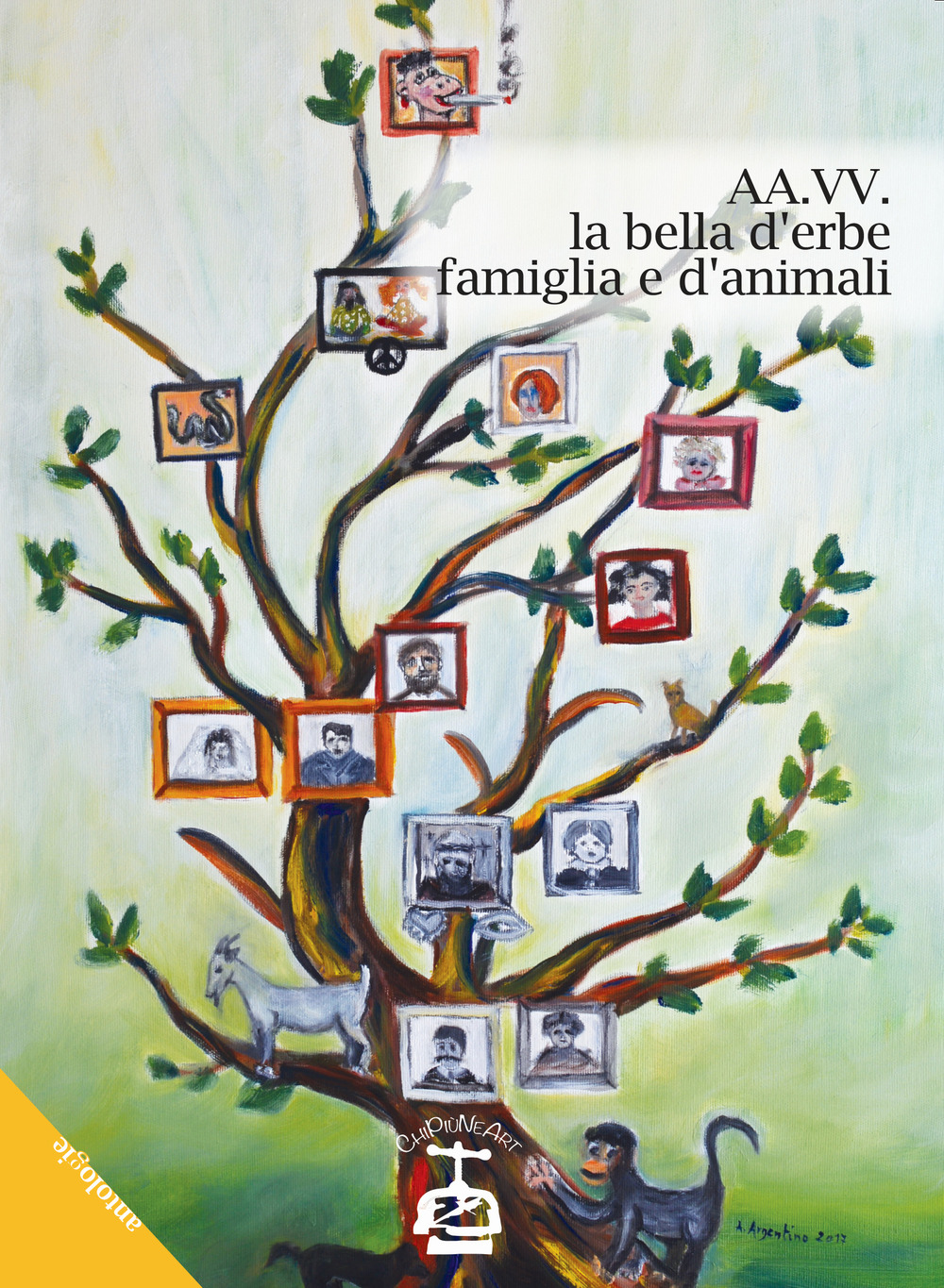 La bella d'erbe famiglia e d'animali