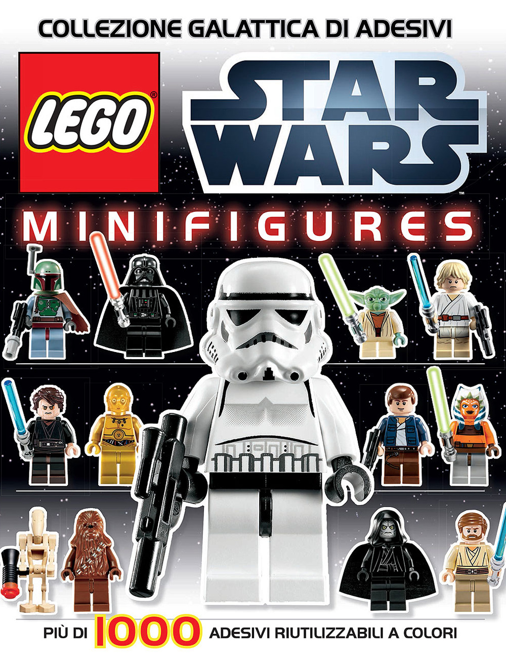 Star Wars. Lego minifigures. Con adesivi