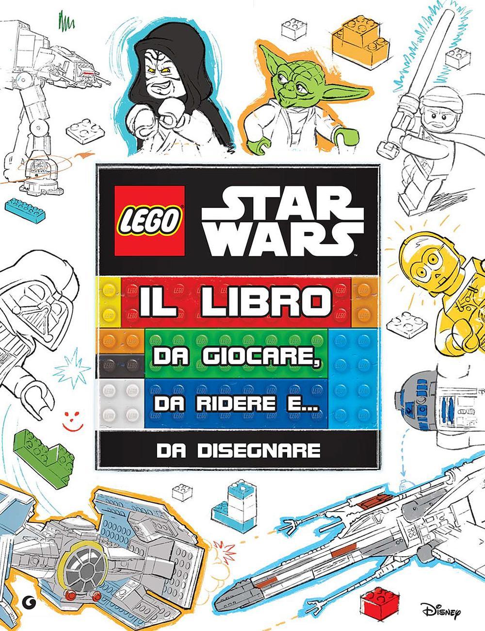 Il libro da giocare, da ridere e... da disegnare! Star Wars. Lego
