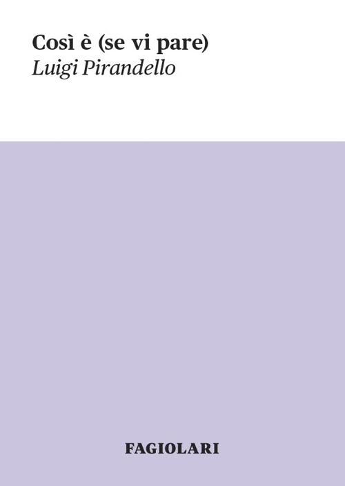 Così è (se vi pare)