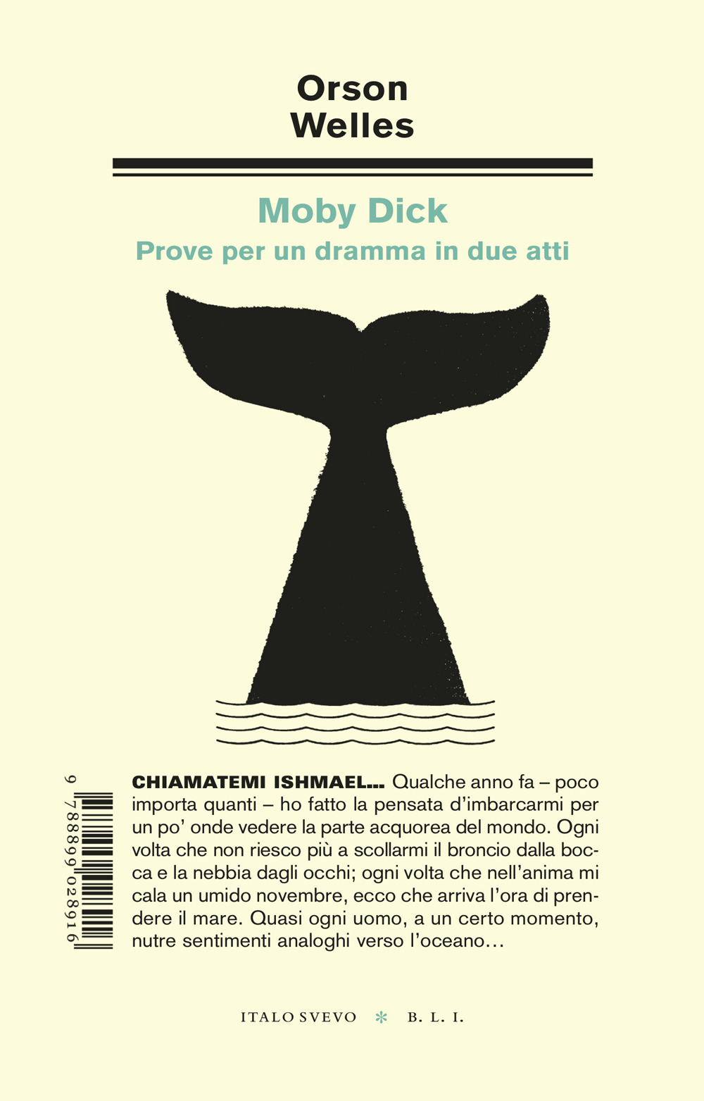 Moby Dick. Prove per un dramma in due atti