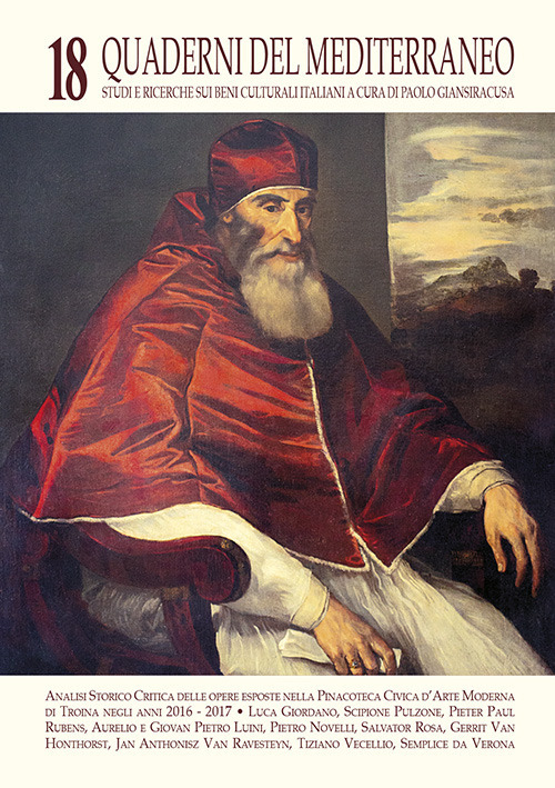 Quaderni del Mediterraneo. Studi e ricerche sui beni culturali italiani. Vol. 18