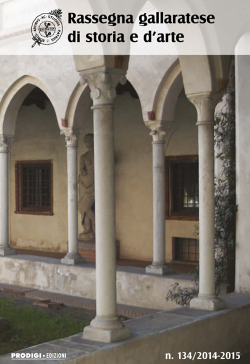 Rassegna gallaratese di storia e d'arte. Vol. 134