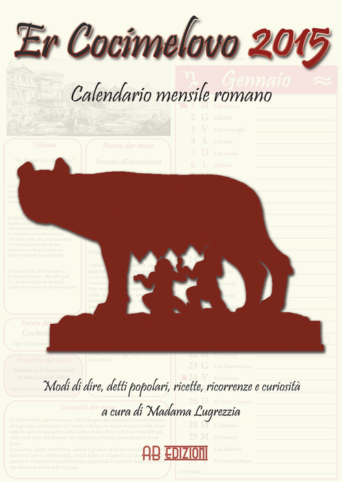 Cocimelovo 2015. Calendario mensile romano (Er)