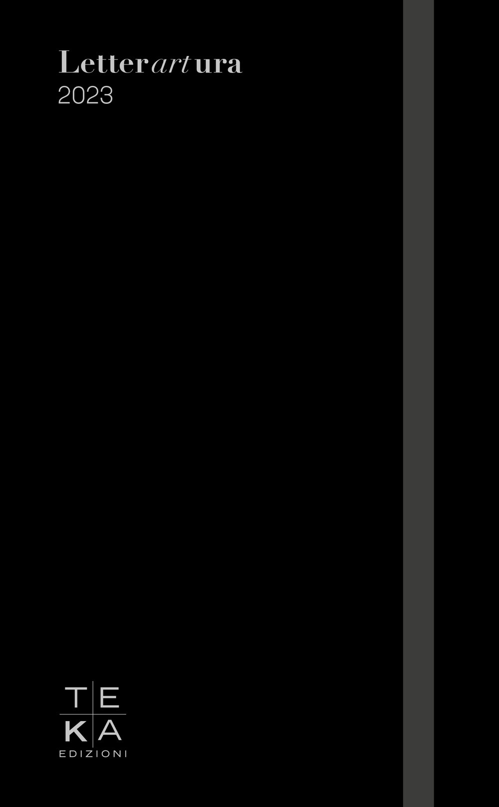 Tekagenda 2023. Letteratura