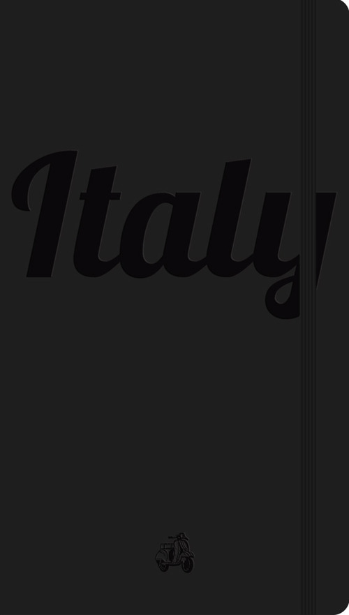 Italy. Black cover. Personal Jo Journal. Ediz. italiana e inglese