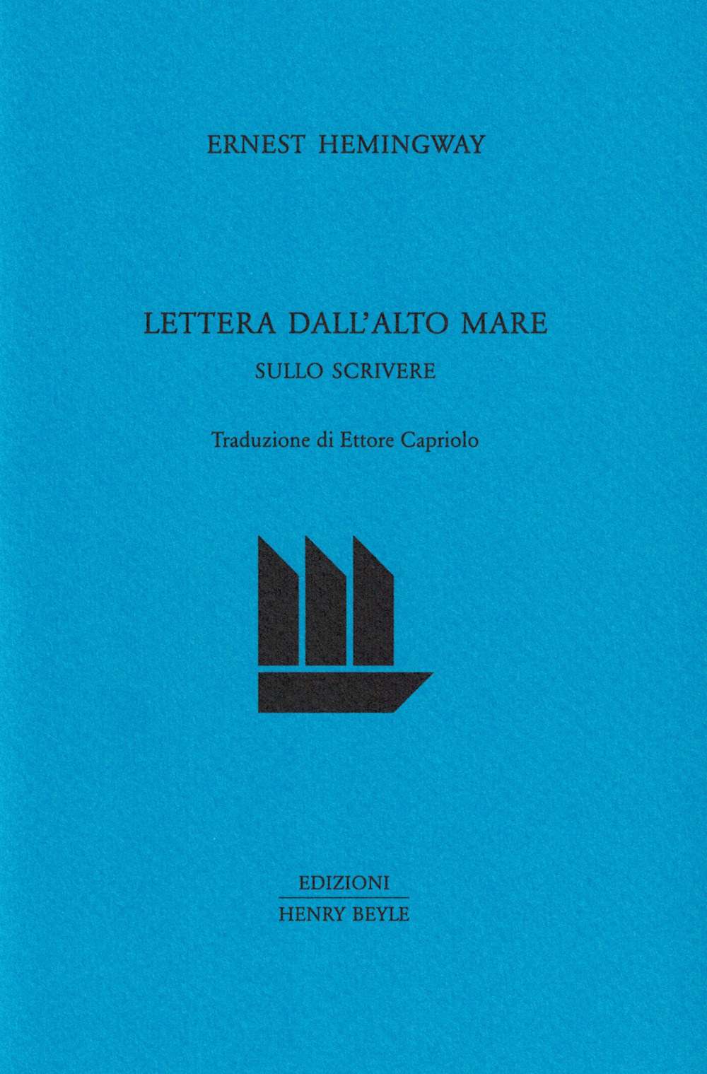 Lettera dall'alto mare. Sullo scrivere