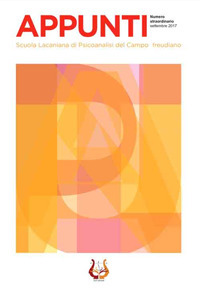 Appunti. Scuola lacaniana di psicoanalisi del campo freudiano. Straordinario. Settembre