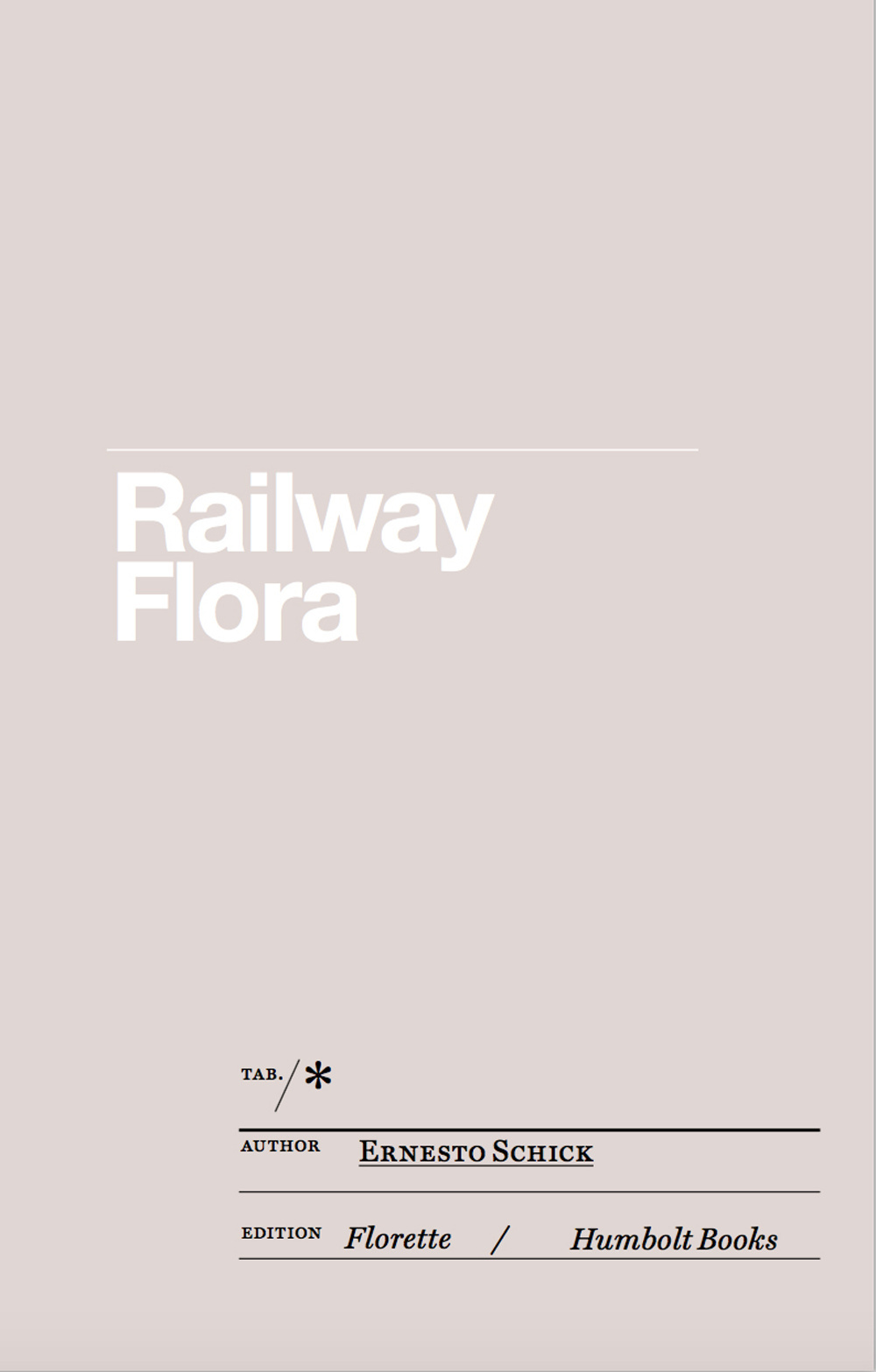 Railway flora