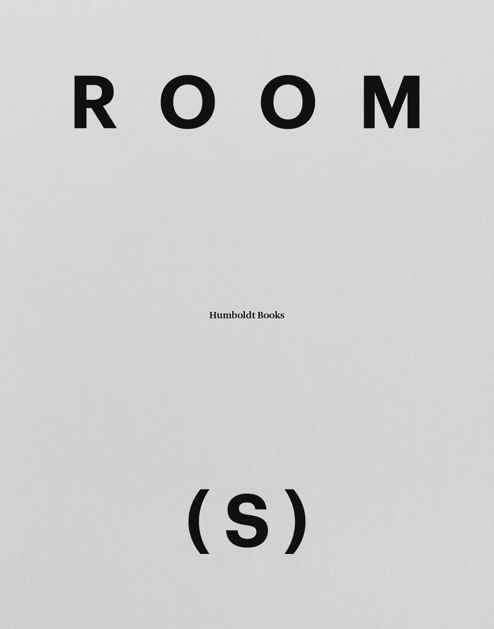 Room(s). Ediz. italiana e inglese