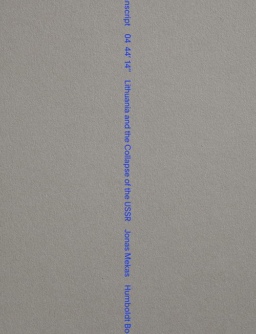 Transcript 04 44’ 14’’ Lithuania and the collapse of USSR. Ediz. inglese e lituana