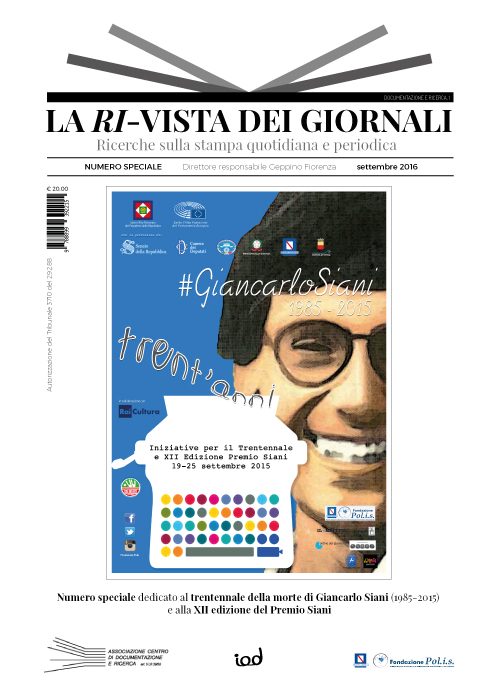 La ri-vista dei giornali. Ricerche sulla stampa quotidiana e periodica. Giancarlo Siani (1985-2015) trent'anni
