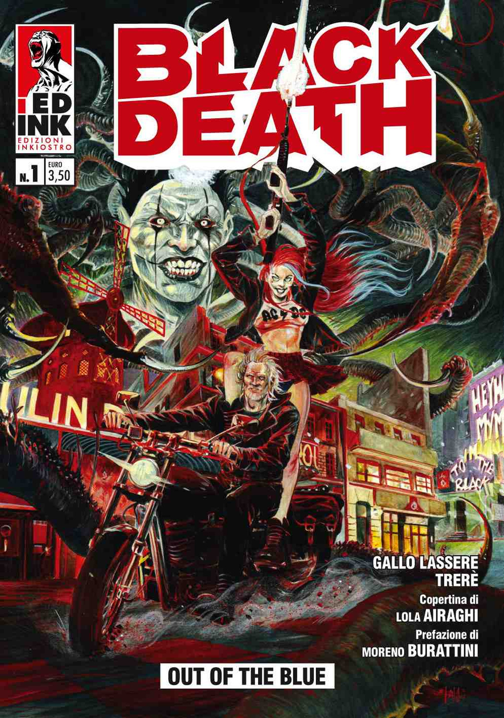 Black death. Vol. 1: Out of the blue