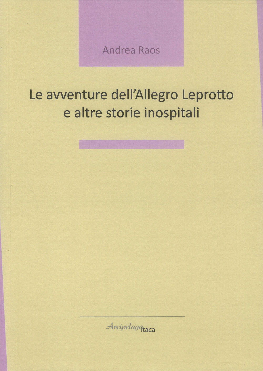 Le avventure dell'Allegro Leprotto e altre storie inospitali