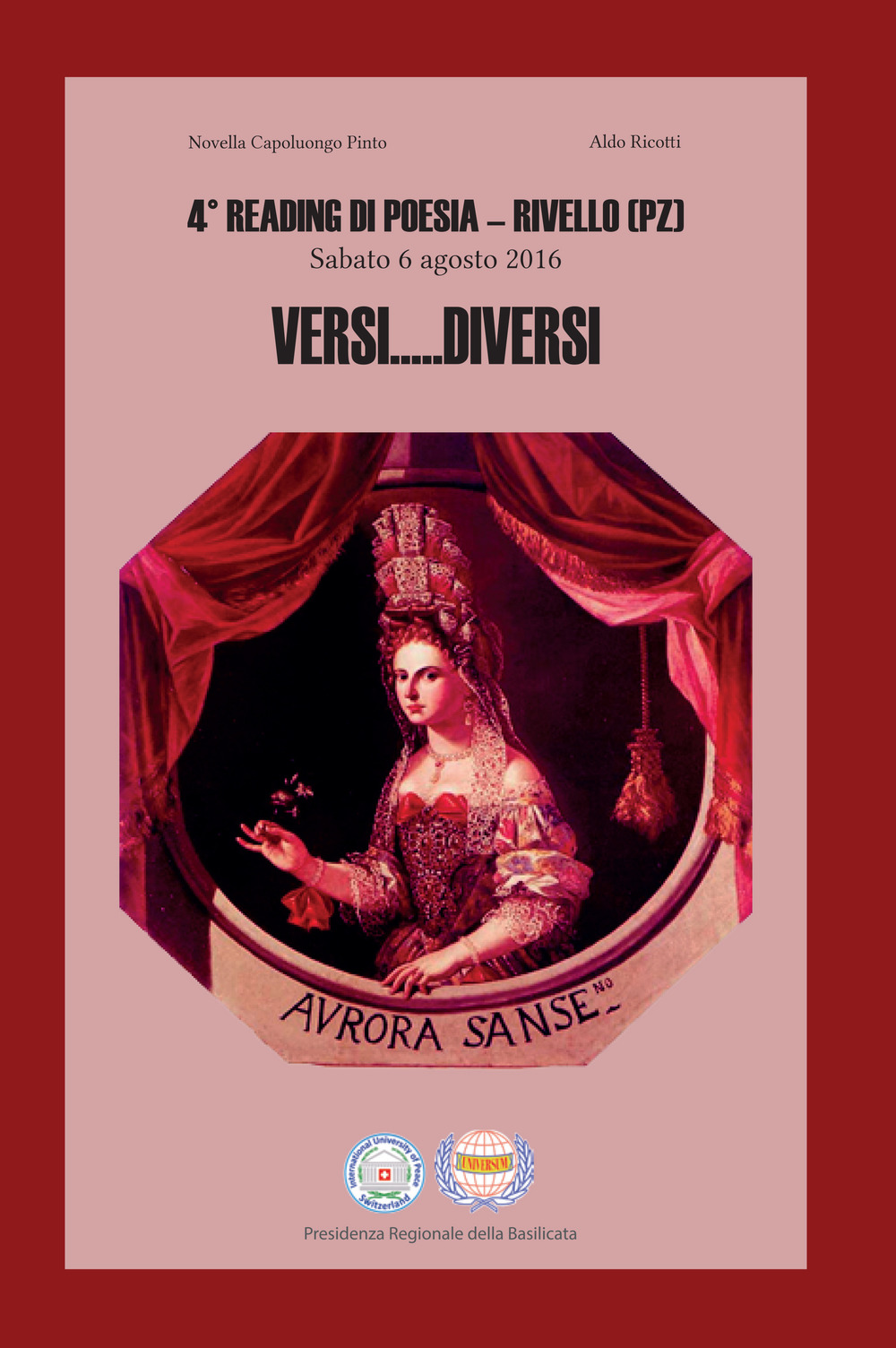 Versi Diversi. 4° Reading di poesia Rivello (Pz)