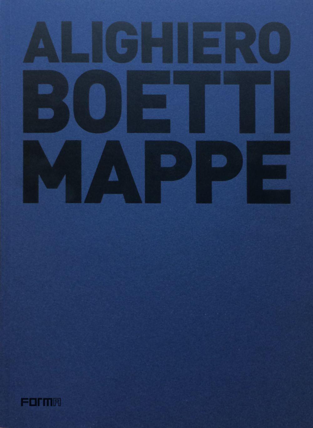 Alighiero Boetti. Mappe