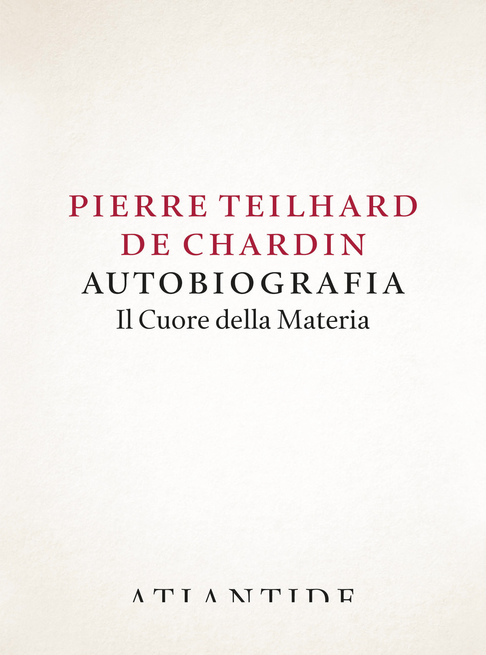 Autobiografia. Il cuore della materia