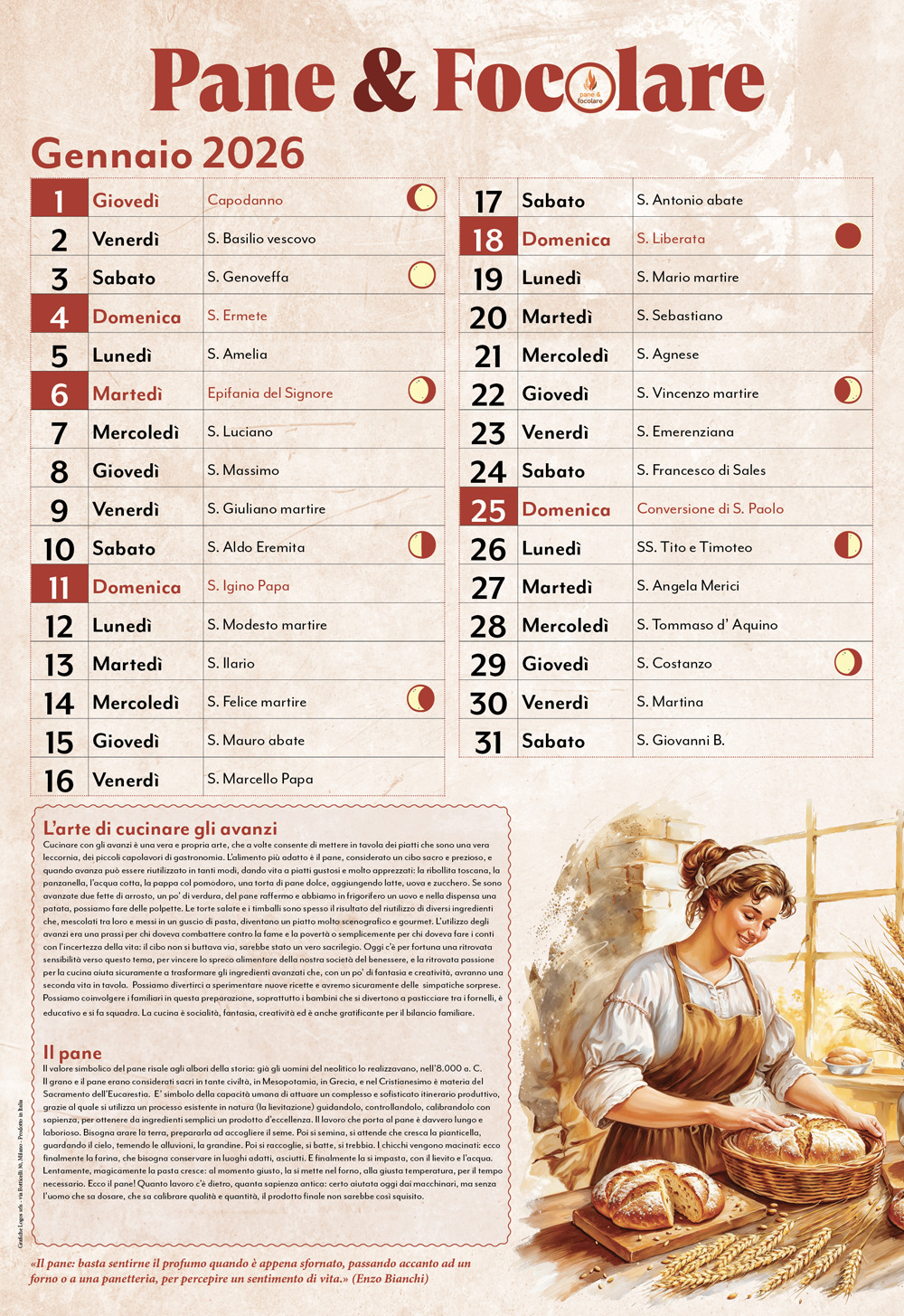 Pane e focolare. Cultura e tradizioni della tavola