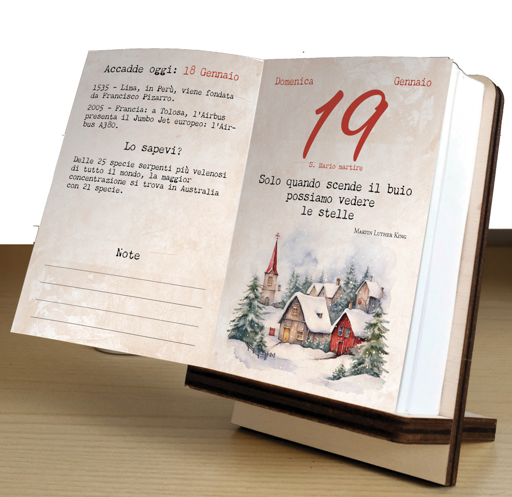 Calendario letterario del buongiorno 2025