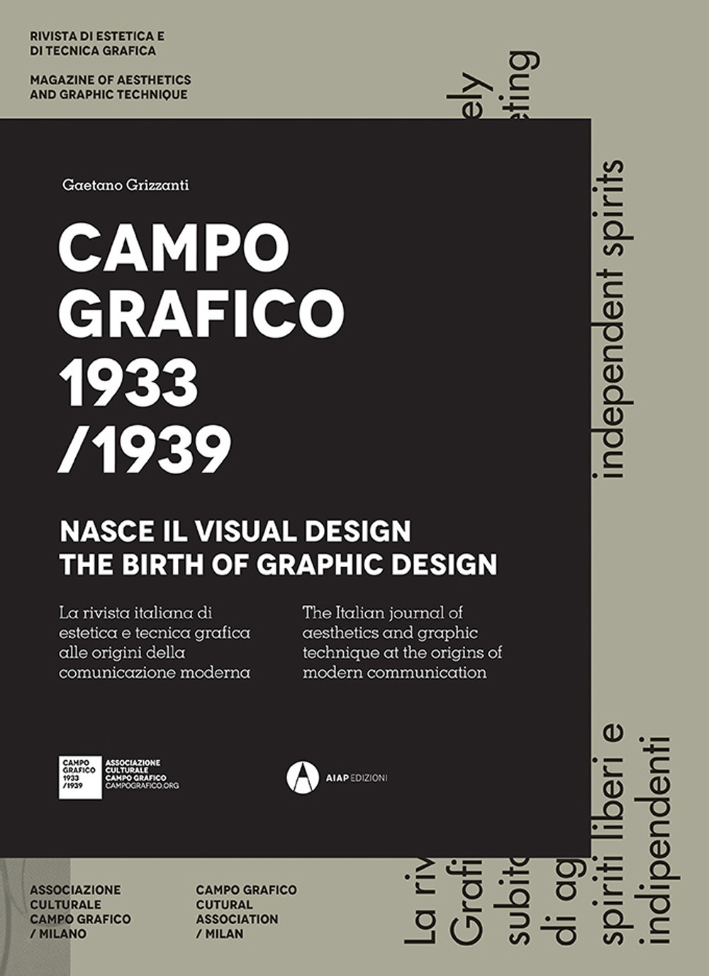 Campo grafico 1933/1939. Nasce il visual design. Ediz. italiana e inglese