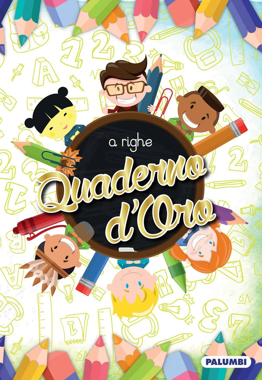 Quaderno d'oro righe mod.a