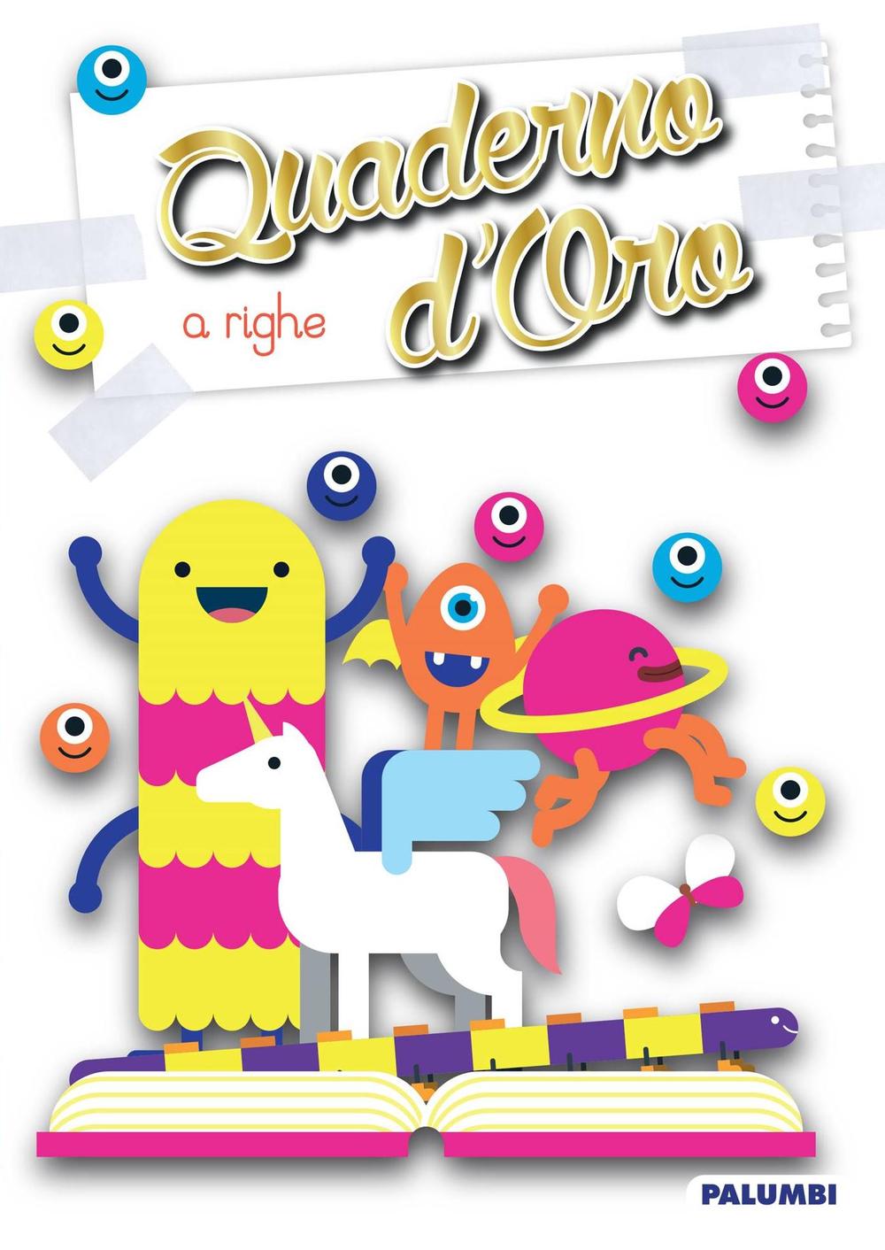 Quaderno d'oro righe mod.d