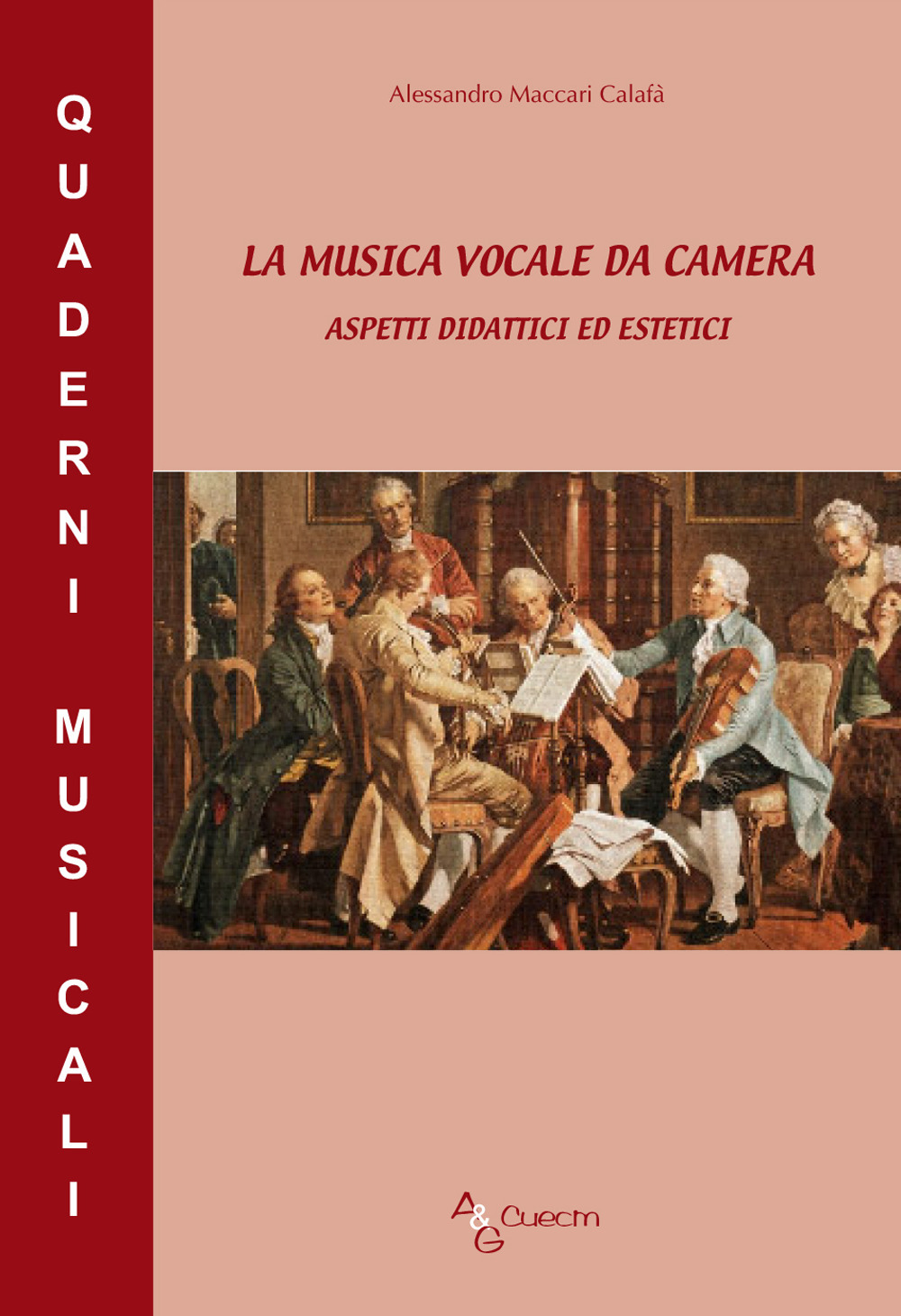 La musica vocale da camera. Aspetti didattici ed estetici