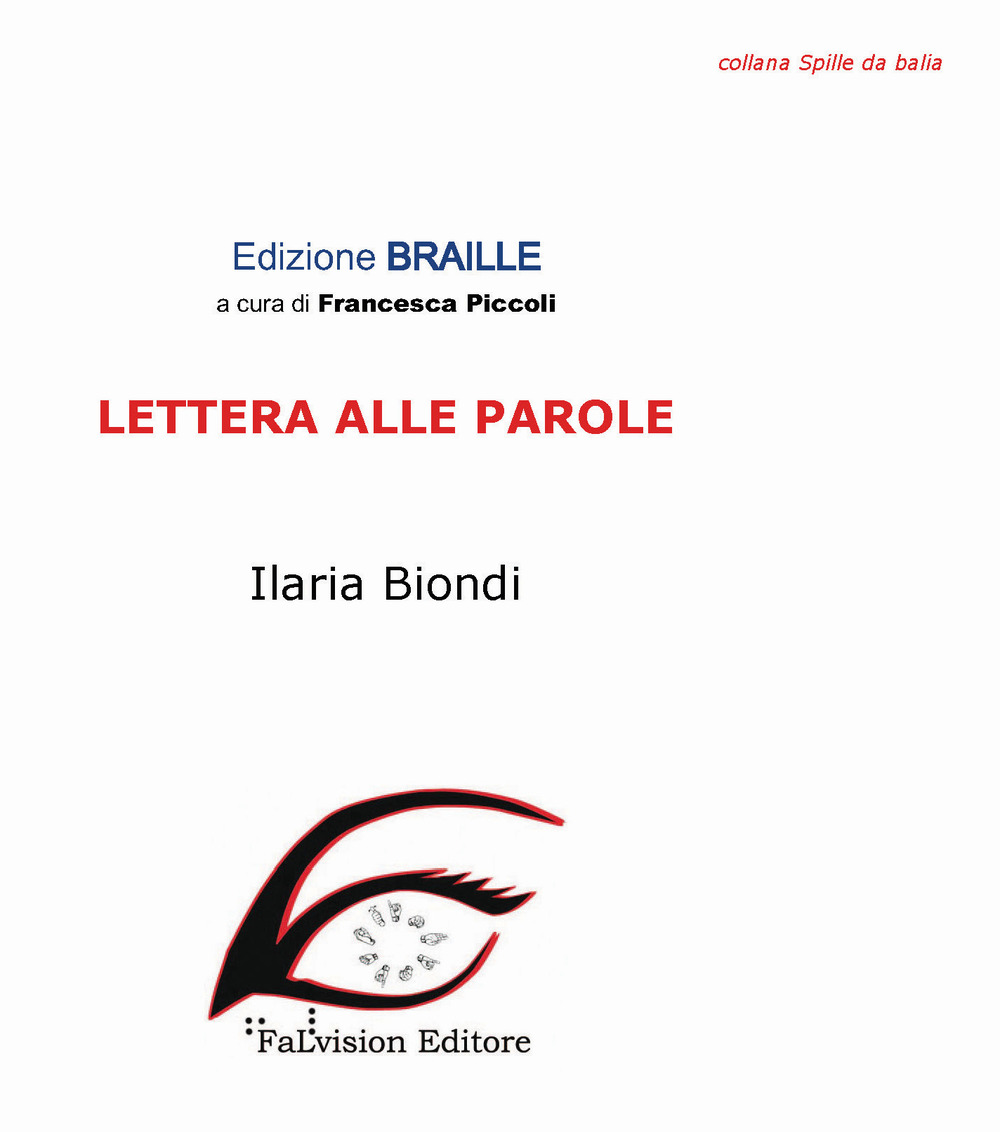 Lettera alle parole