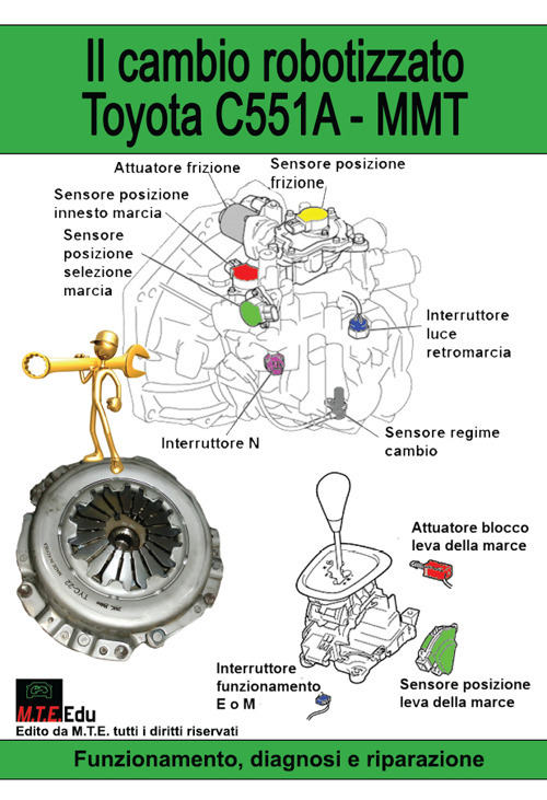 Il cambio robotizzato Toyota C551A-MMT. Funzionamento, diagnosi e riparazione
