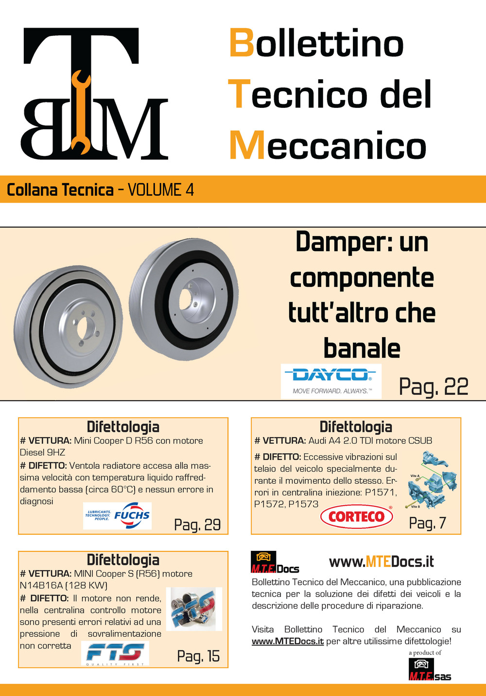 Bollettino tecnico del meccanico. BTM. Vol. 4