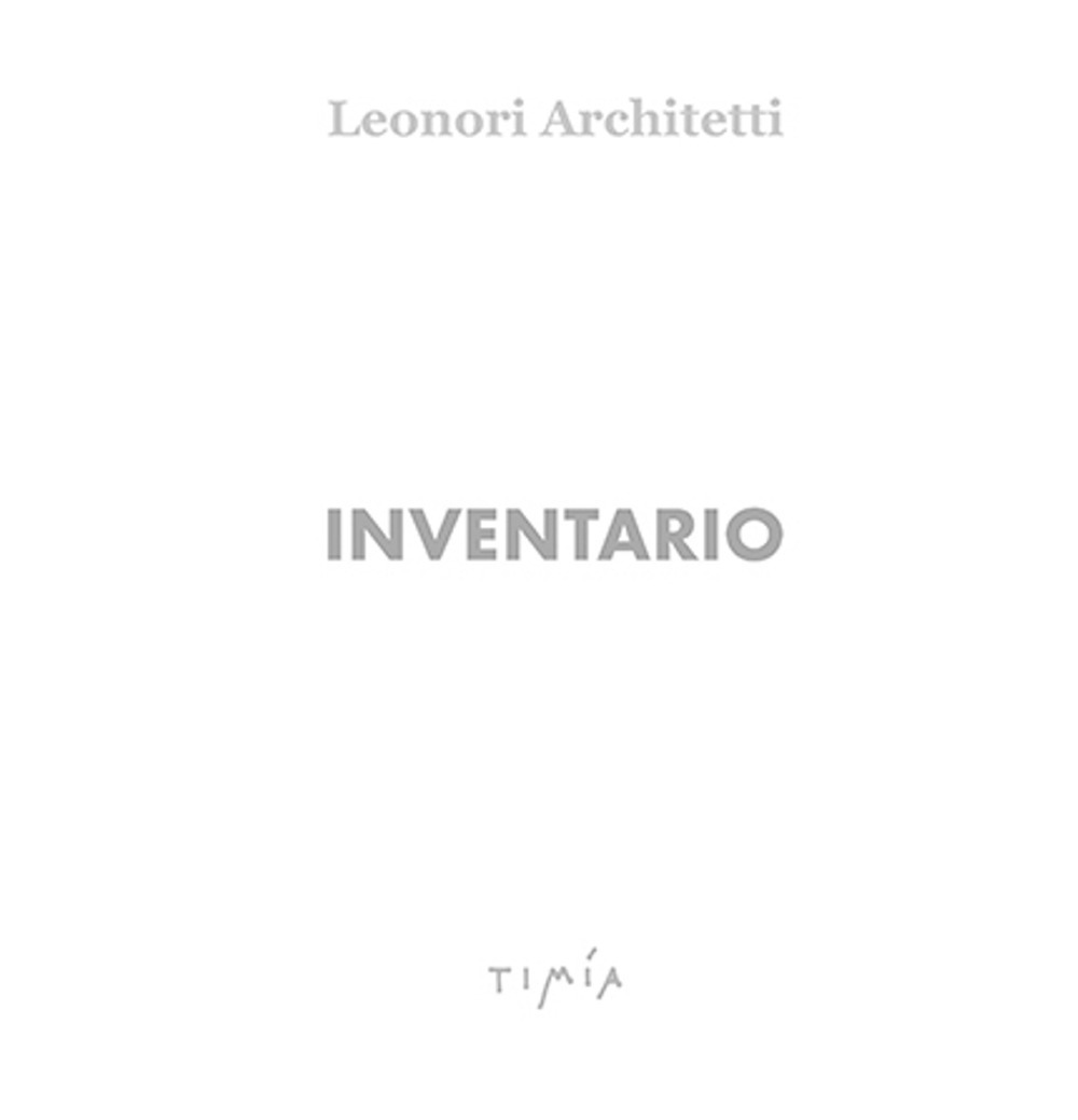 Leonori Architetti. Inventario
