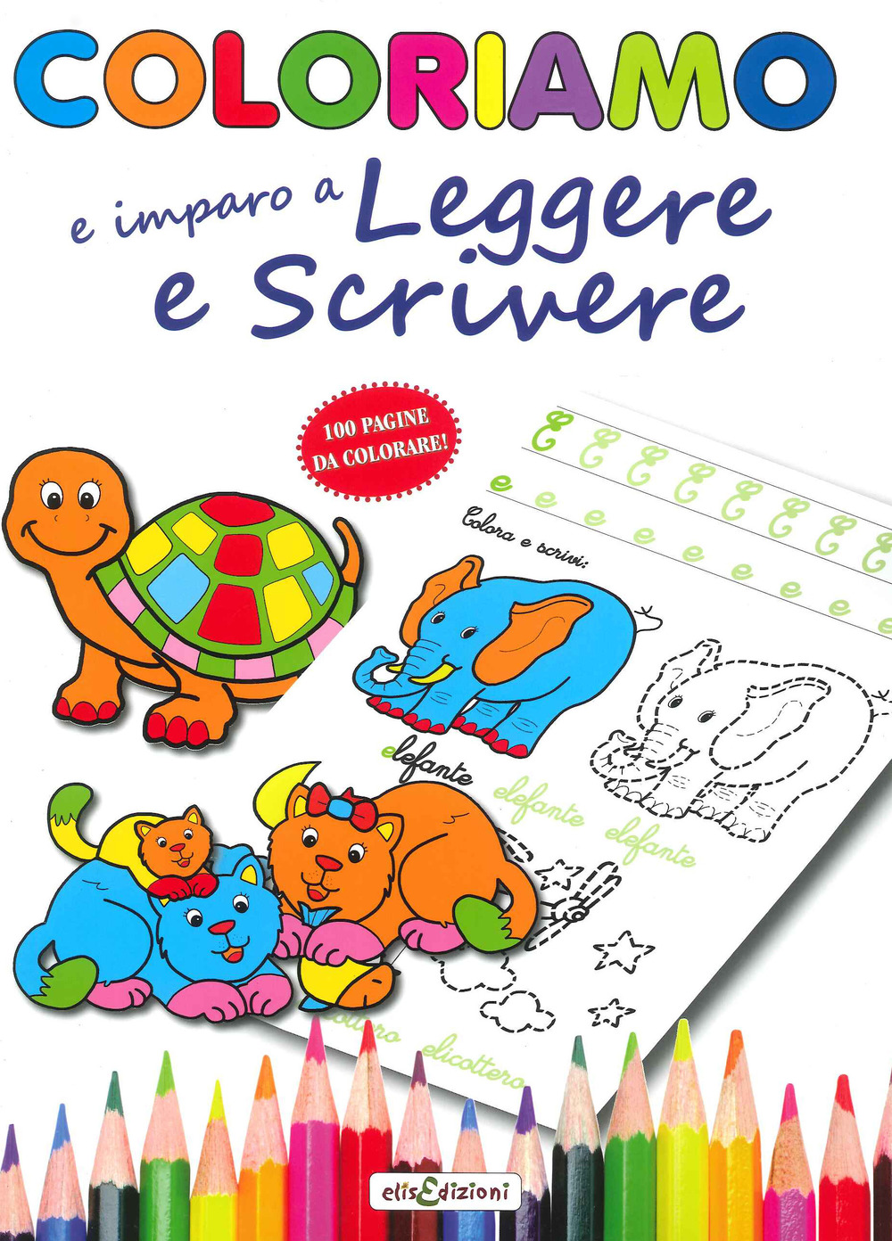 Coloriamo io imparo a leggere e a scrivere