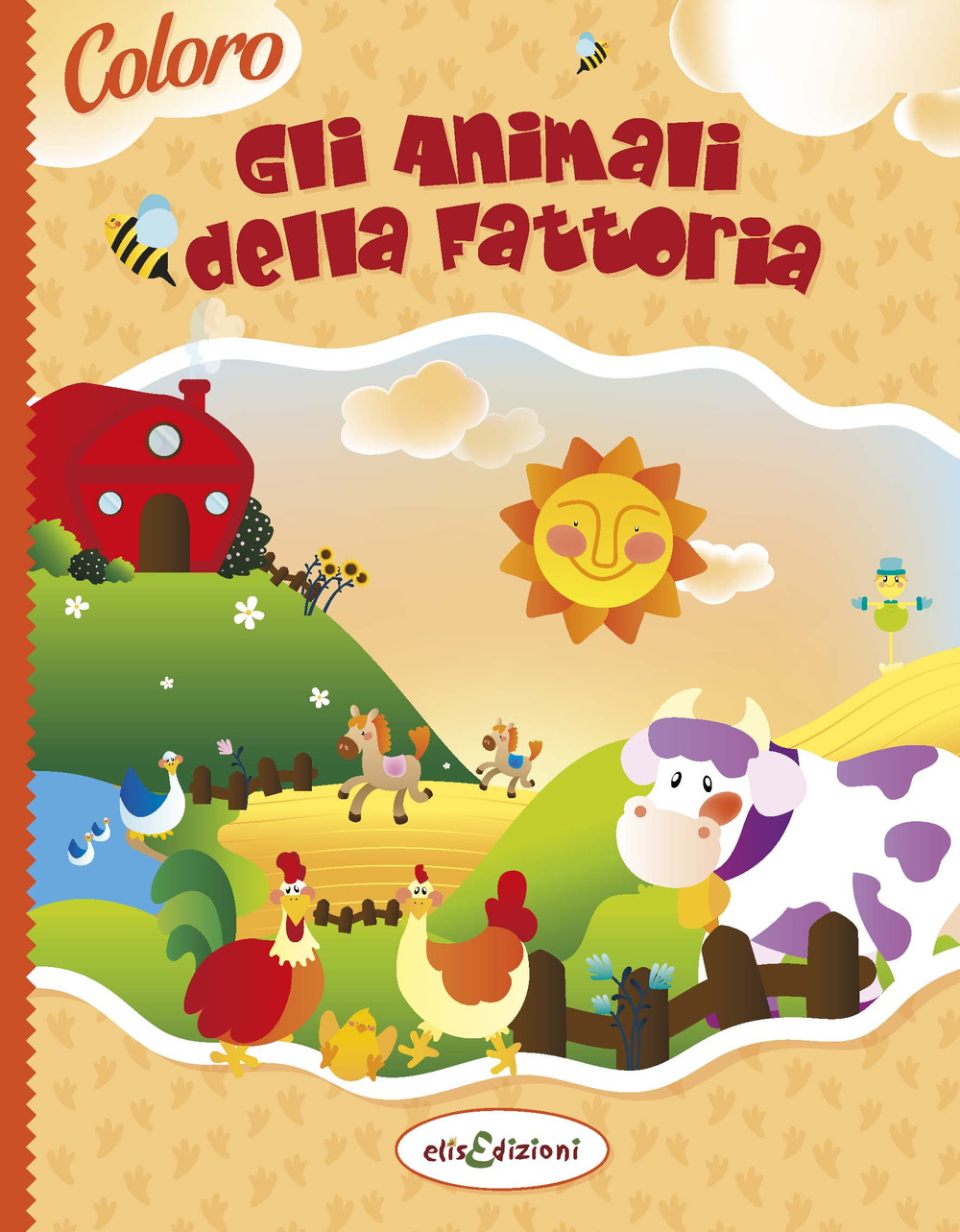 Coloro gli animali della fattoria