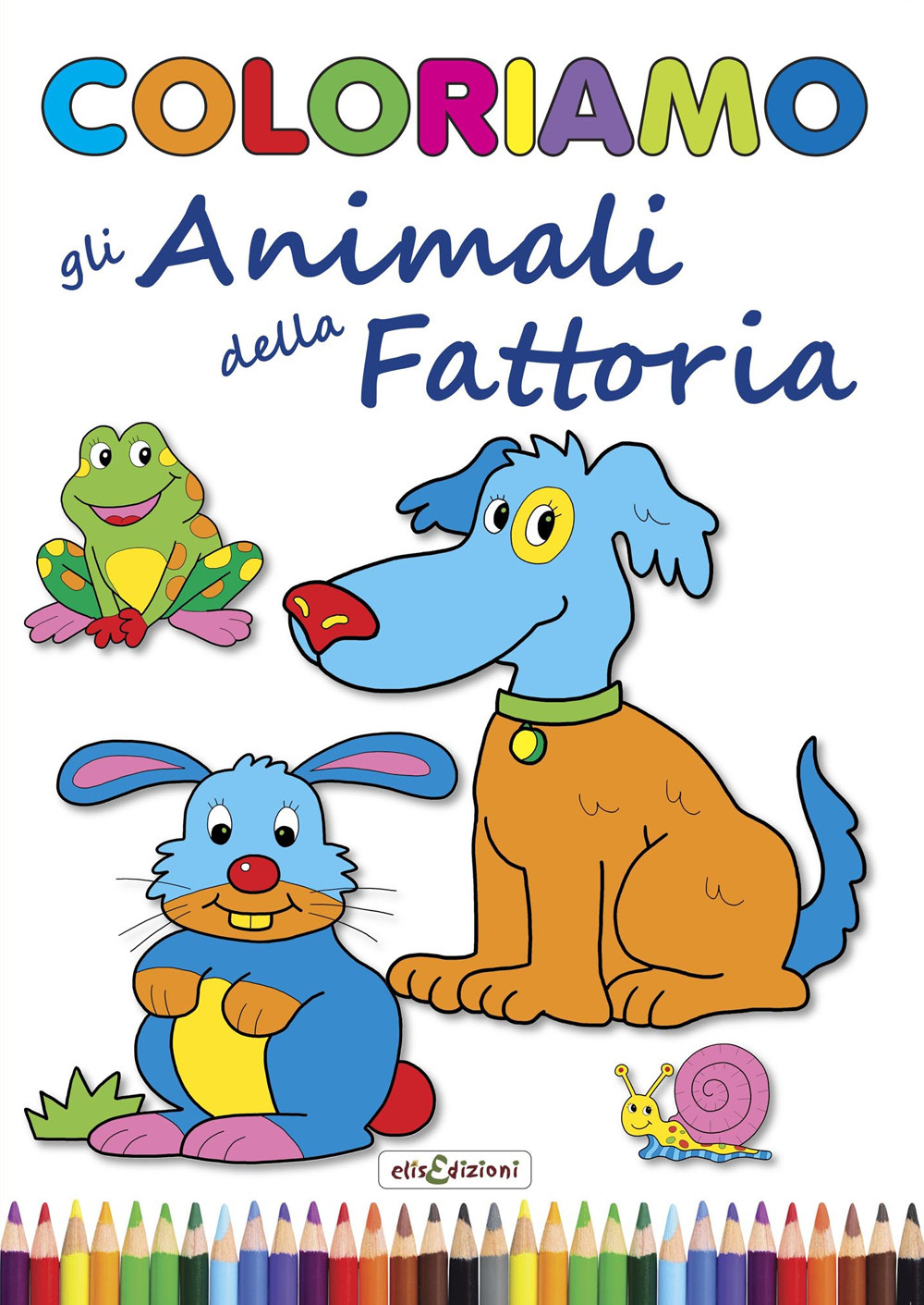 Coloriamo gli animali della fattoria