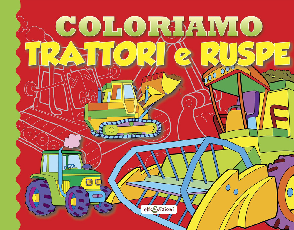 Coloriamo trattori e ruspe