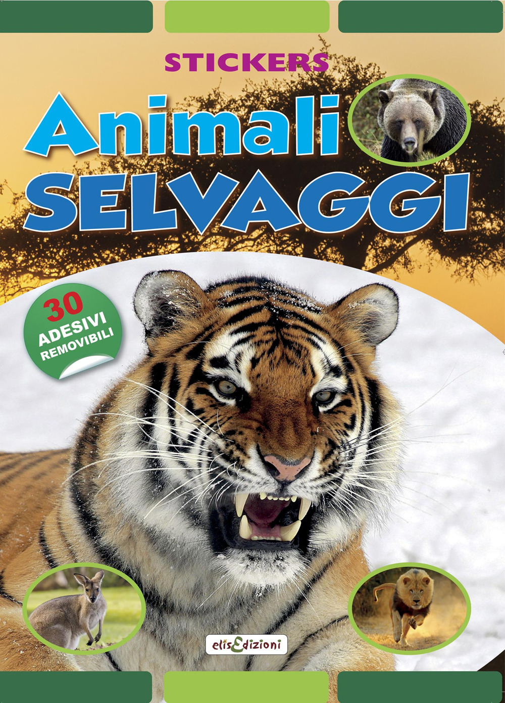 Animali selvaggi. Stickers. Con adesivi