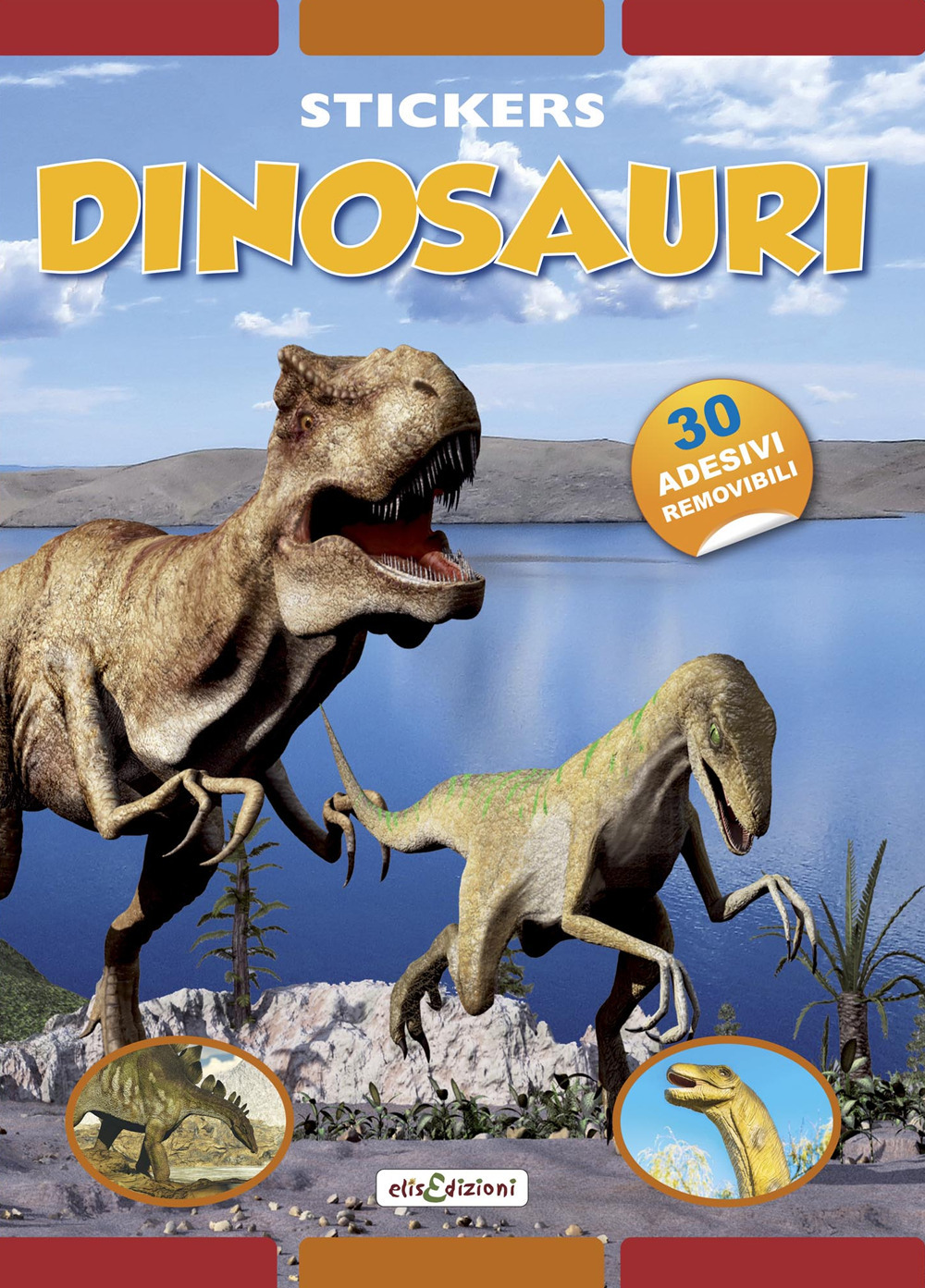 Dinosauri. Stickers. Con adesivi
