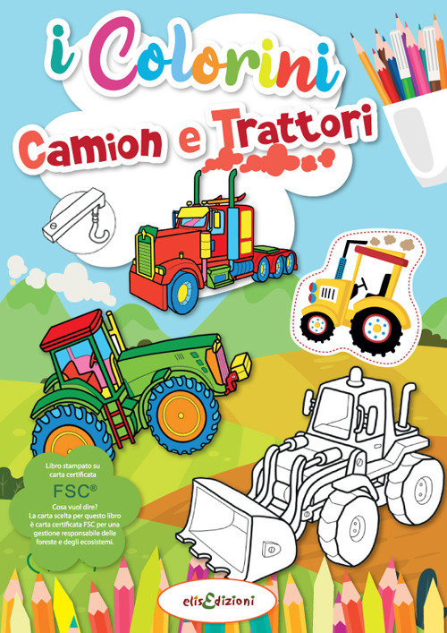 Camion e trattori. I colorini