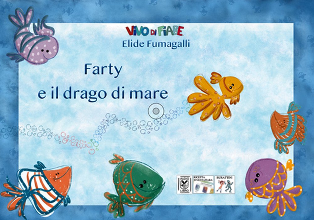 Farty e il drago di mare. Testo in simboli. Kamishibai
