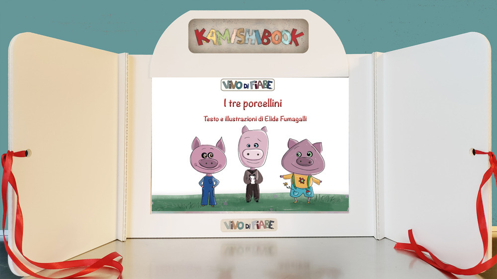 I tre porcellini. Con Kamishibai