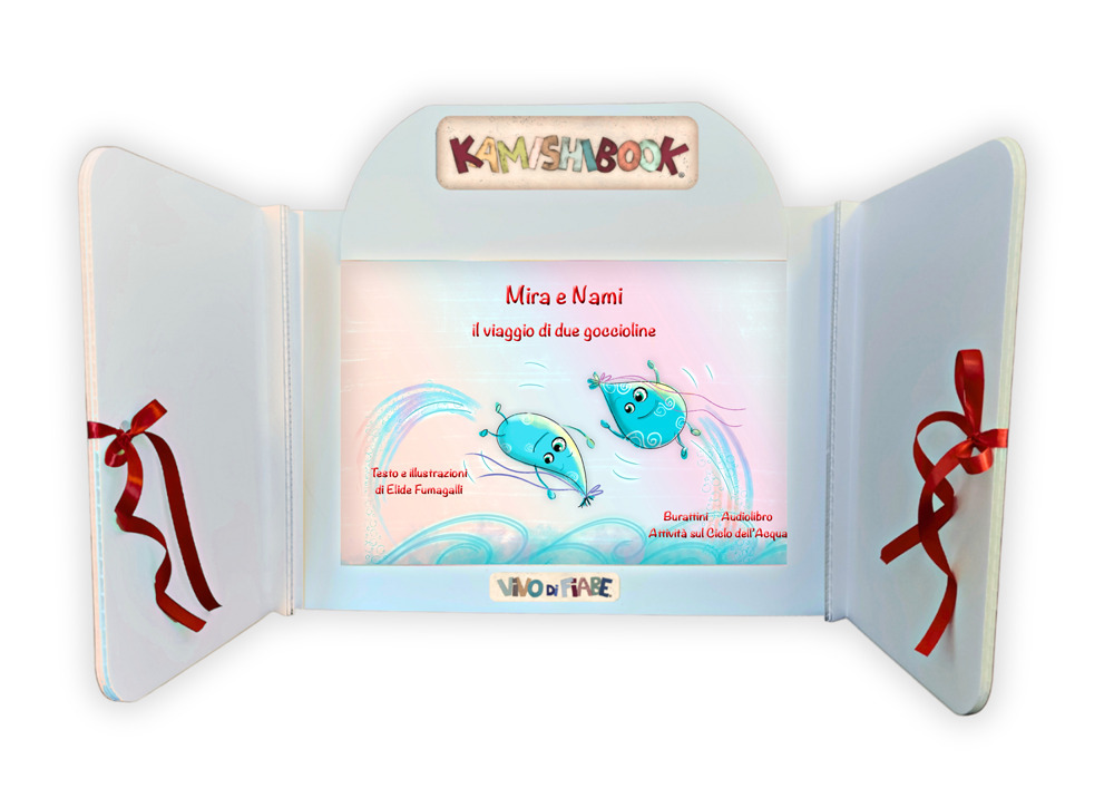 Mira e Nami il viaggio di due goccioline. Schede per Kamishibai. Ediz. italiana e inglese