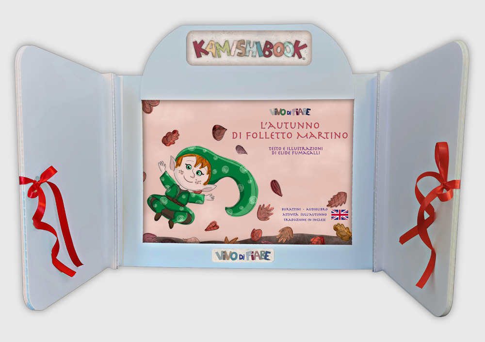 L'autunno di folletto Martino. Con kamishibai. Ediz. italiana e inglese