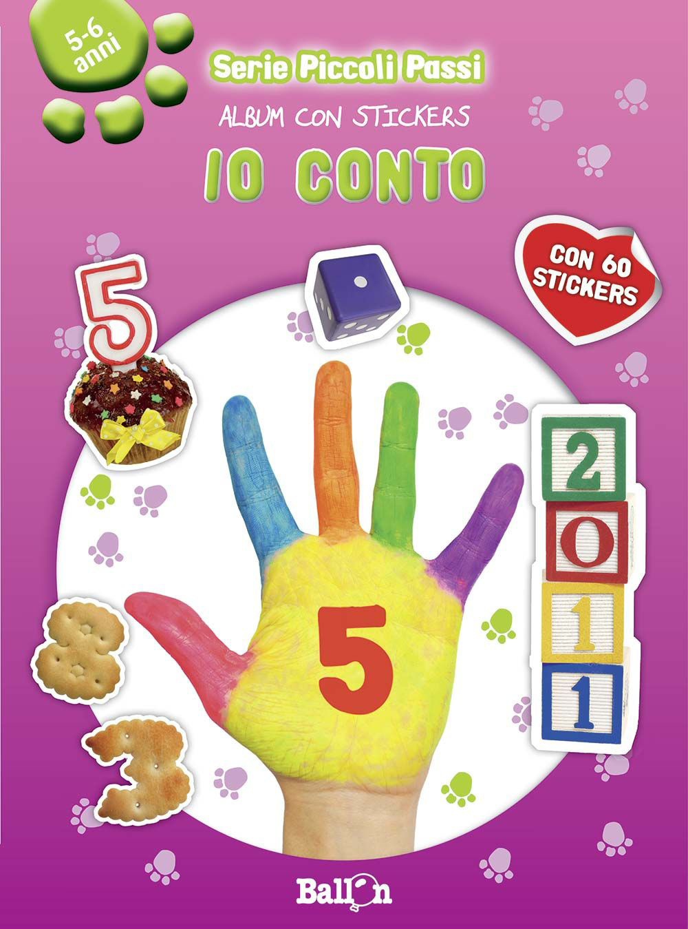 Io conto. Piccoli passi. Album con stickers