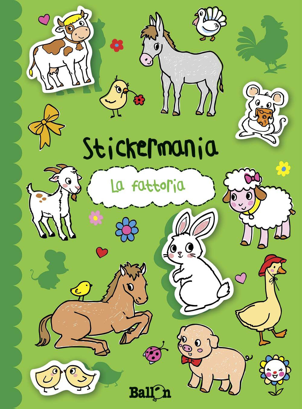 La fattoria. Stickermania. Con adesivi