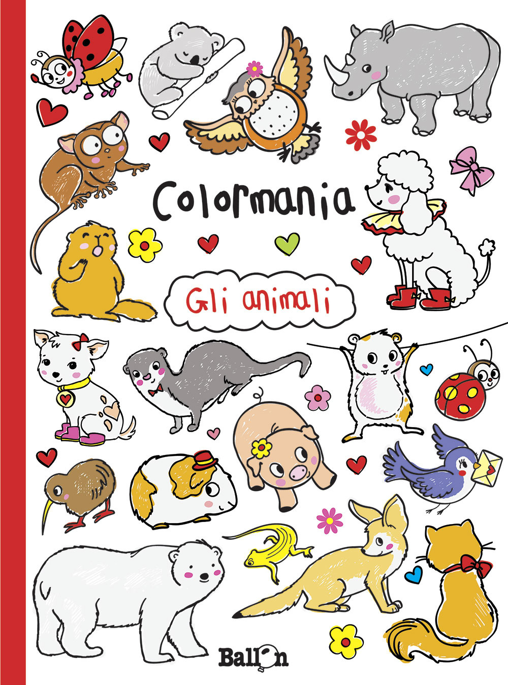 Gli animali. Colormania