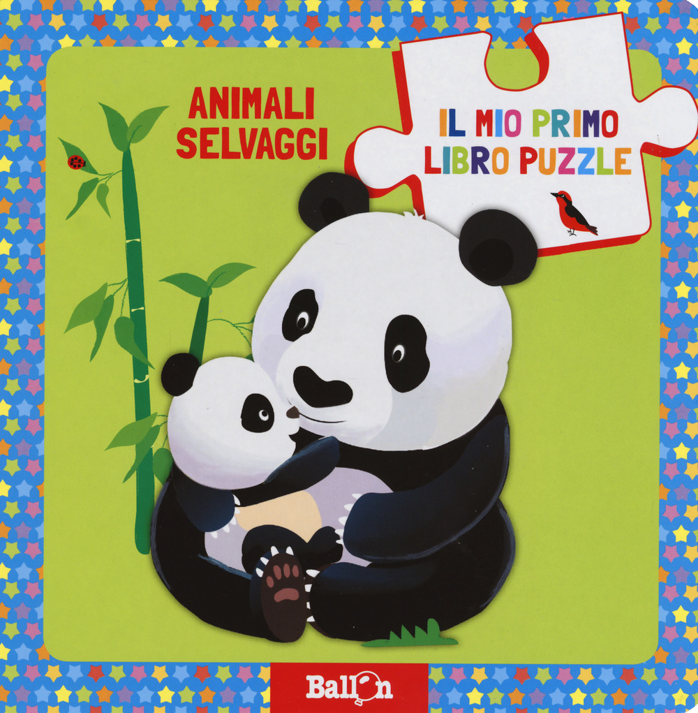 Animali selvaggi. Il mio primo libro puzzle