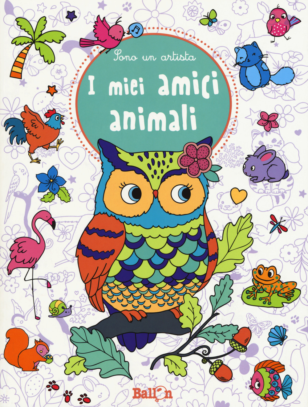 I miei amici animali. Sono un artista