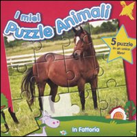 In fattoria. I miei puzzle animali. Libro puzzle