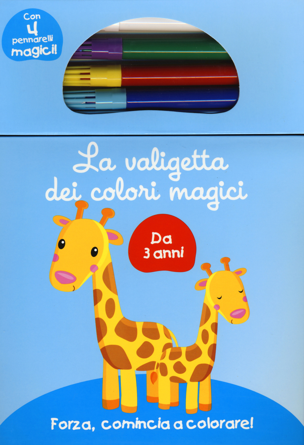 La valigetta dei colori magici. Azzurro